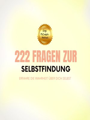 cover image of 222 Fragen zur Selbstfindung